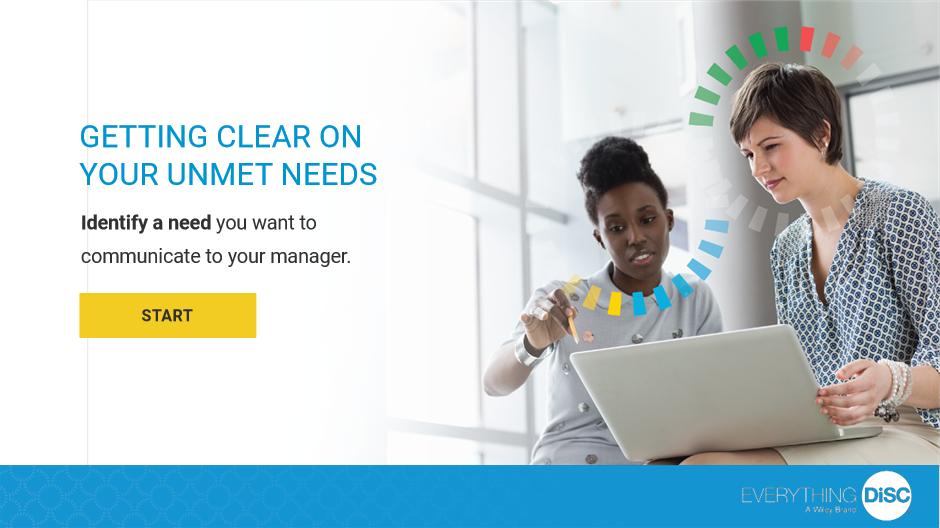 Unmet Needs activity
